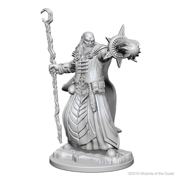 Dungeons & Dragons: Nolzur's Marvelous Unpainted Miniatures - W01 Human Male Wizard - Image 2