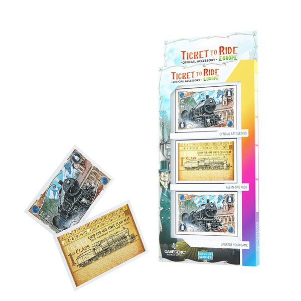 Ticket to Ride Europe Art Sleeves - Image 2