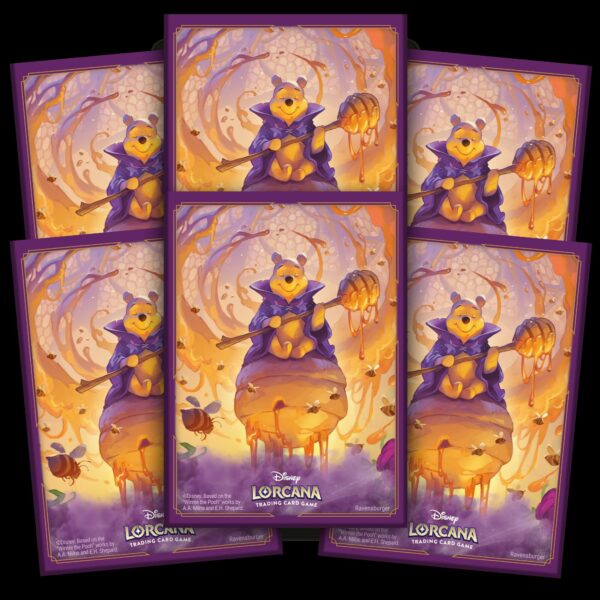 Disney Lorcana TCG: Azurite Sea - Card Sleeves, Winnie The Pooh - Image 2