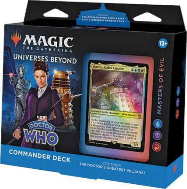 Magic the Gathering CCG: Doctor Who - Masters of Evil Commander Deck