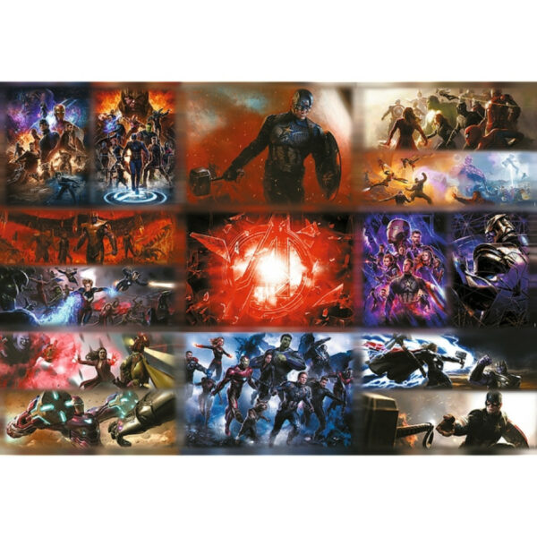 Trefl Prime 13500 Piece Puzzle - the Ultimate Marvel Collection - Image 2