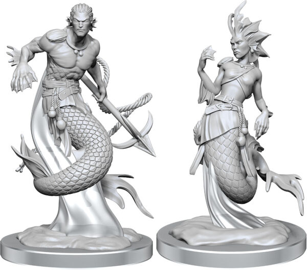 Dungeons & Dragons: Nolzur's Marvelous Unpainted Miniatures - W20 Merfolk - Image 2