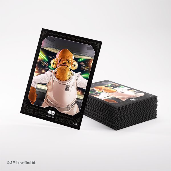 Star Wars: Unlimited Premium Art Sleeve Admiral Ackbar - Image 2