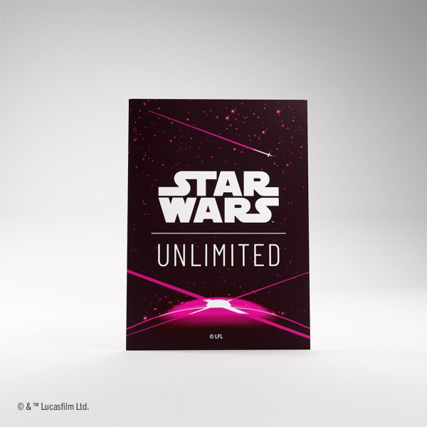 Star Wars: Unlimited Premium Art Sleeve Card Back Magenta - Image 3