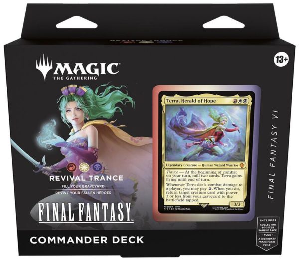 MTG: Universes Beyond: Final Fantasy - Commander Deck - Revival Trance (Preorder)
