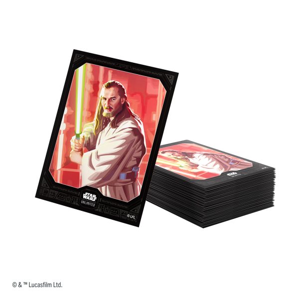 Star Wars: Unlimited Premium Art Sleeve - Qui-Gon Jinn - Image 2