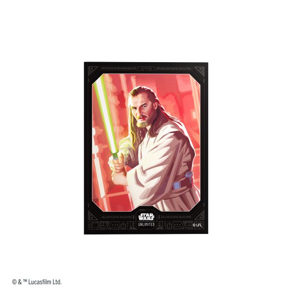 Star Wars: Unlimited Premium Art Sleeve - Qui-Gon Jinn - Image 4
