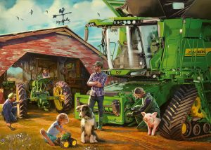 JOHN DEERE THEN & NOW