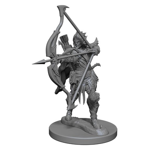 Pathfinder Deep Cuts Unpainted Miniatures: W01 Elf Male Fighter - Image 2