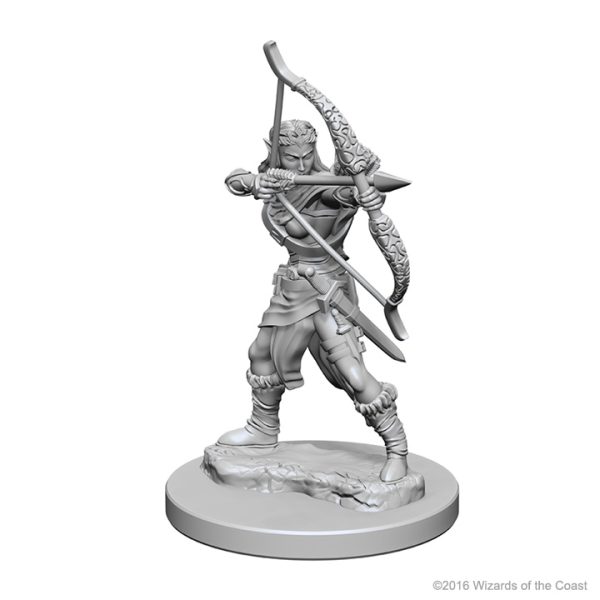 Dungeons & Dragons: Nolzur's Marvelous Unpainted Miniatures - W01 Elf Female Ranger - Image 2