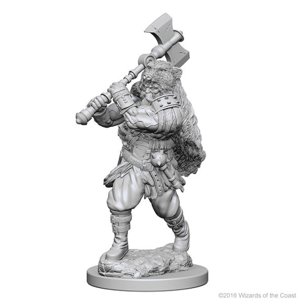 Dungeons & Dragons&colon; Nolzur&apos;s Marvelous Unpainted Miniatures - W01 Human Male Barbarian - Image 2