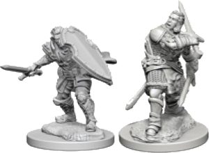 Dungeons & Dragons Nolzur`s Marvelous Unpainted Miniatures: W3 Human Male Paladin