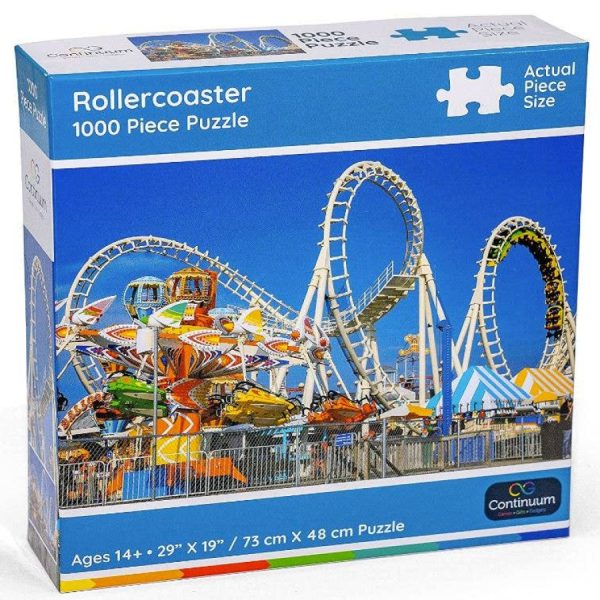 1000 Piece Puzzle - Roller Coaster - Image 2