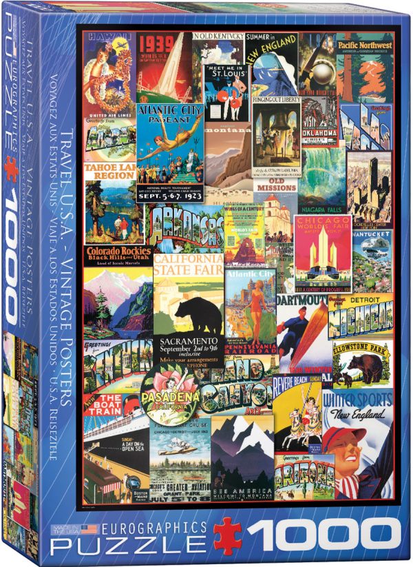 Travel USA Vintage Posters - Image 2