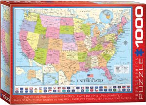 Map of the United States of America