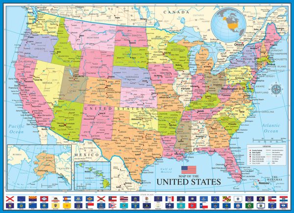 Map of the United States of America - Image 5