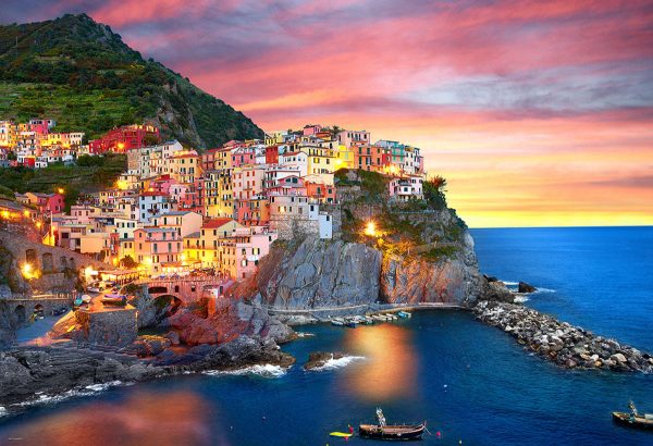 Manarola at Dusk - Italy - Image 2