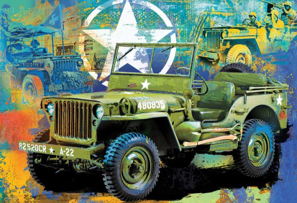 Military Jeep Tin - Image 4