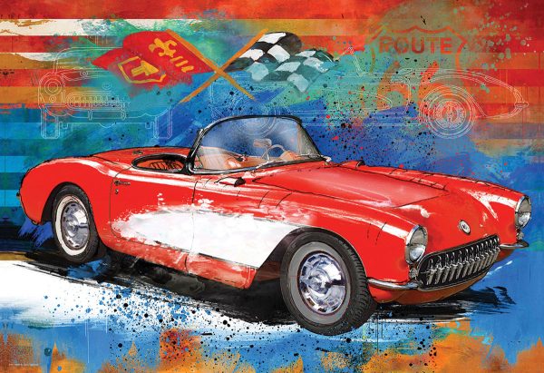 Corvette Cruising Tin - Image 2