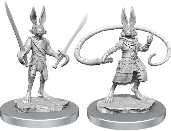 Dungeons & Dragons&colon; Nolzur&apos;s Marvelous Unpainted Miniatures - W17 Harengon Rogues