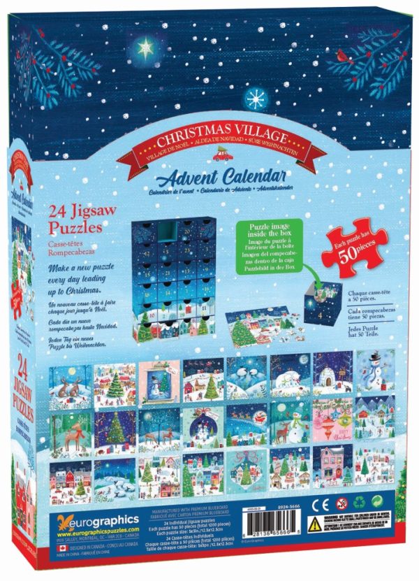 Christmas Village - Advent Calendar - Image 2