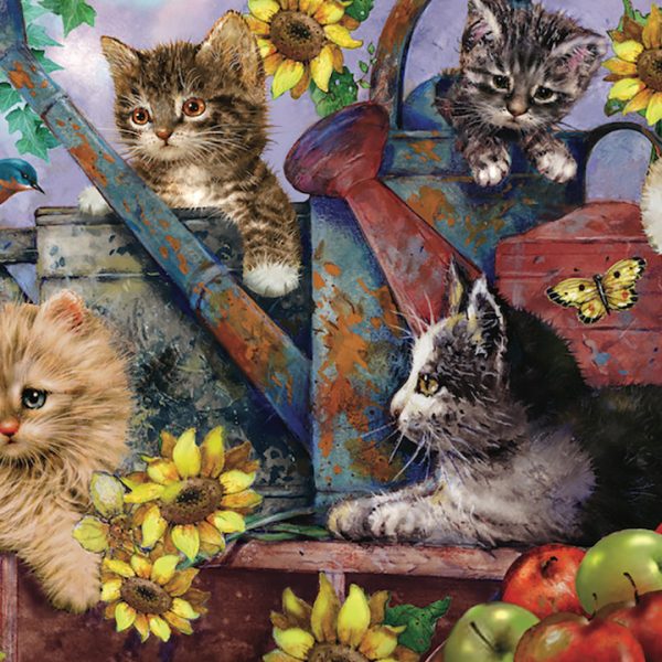Sunflower Kittens by Bob Giordano - Image 3