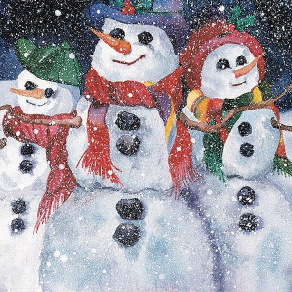 Snowmen by Kathleen Parr Mckenna - Image 3