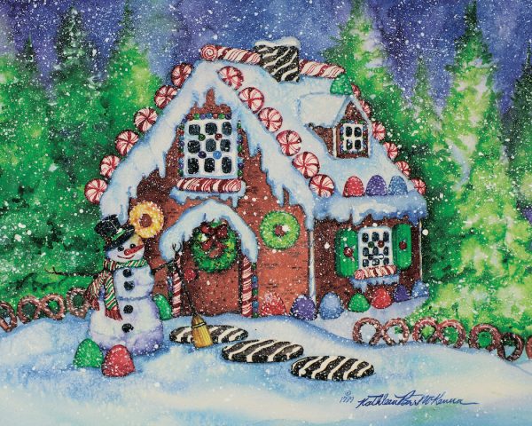 Gingerbread Cottage by Kathleen Parr Mckenna - Image 2