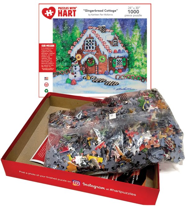 Gingerbread Cottage by Kathleen Parr Mckenna - Image 4