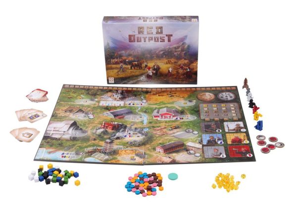 Red Outpost: 2-4 Player Communist Worker Placement Game - Image 3