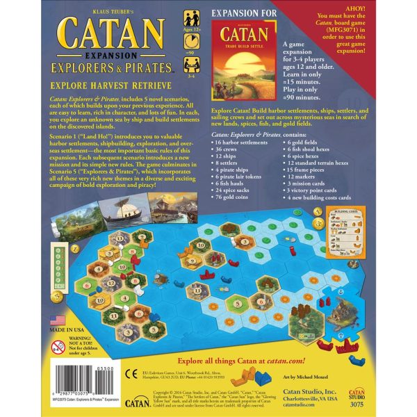 CATAN - Explorers and Pirates Expansion - Image 2