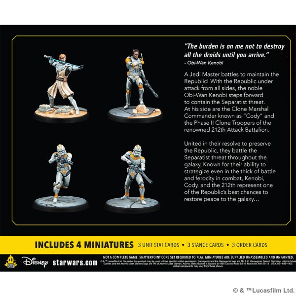 Star Wars: Shatterpoint - Hello There: General Obi-Wan Kenobi Squad Pack - Image 3