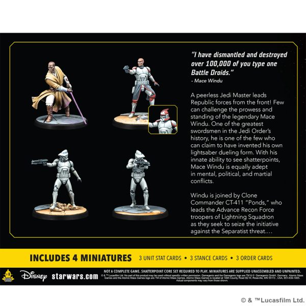 Star Wars: Shatterpoint - This Party's Over: Mace Windu Squad Pack - Image 2