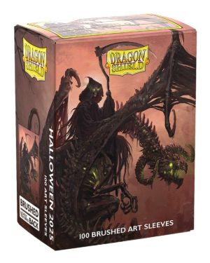 Dragon Shields: (100) Brushed Art - Halloween 2025