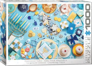 Hanukkah Table
