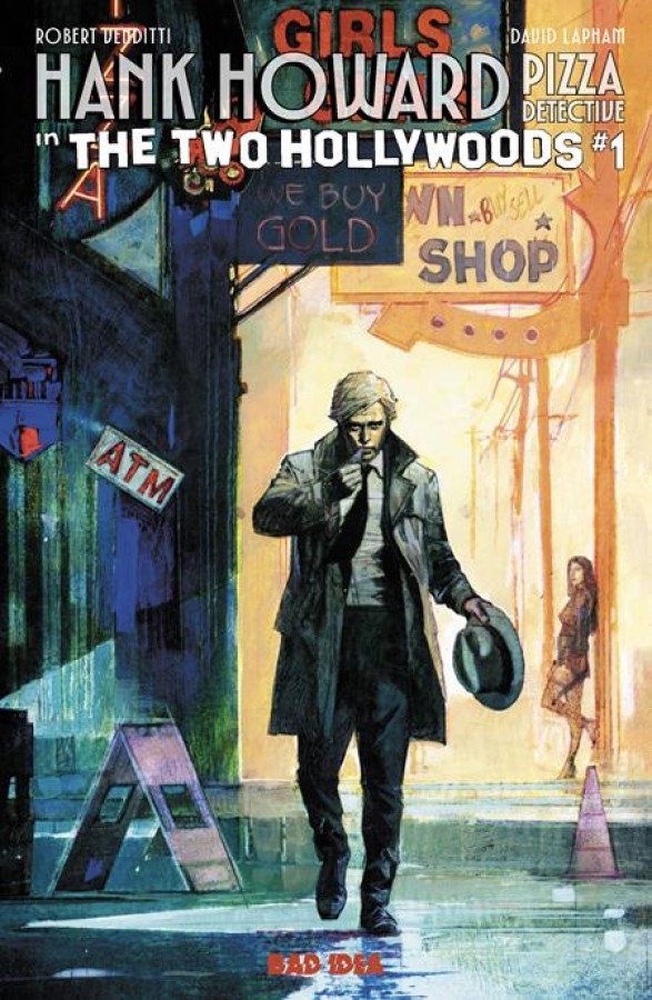 HANK HOWARD, PIZZA DETECTIVE: THE TWO HOLLYWOODS #1 (OF 2) CVR A ALEX MALEEV VAR
