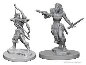 Dungeons & Dragons&colon; Nolzur&apos;s Marvelous Unpainted Miniatures - W01 Elf Female Ranger