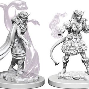 Dungeons & Dragons: Nolzur's Marvelous Unpainted Miniatures - W04 Tiefling Female Sorcerer