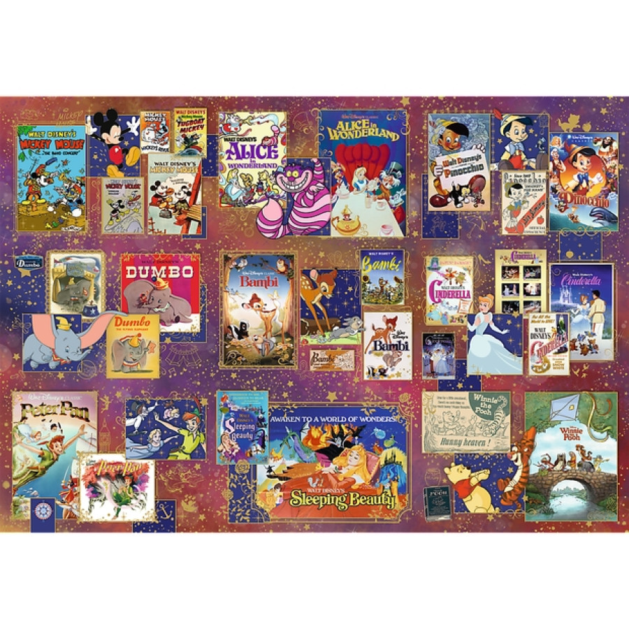 Trefl Prime 13500 Piece Puzzle - The Golden Age of Disney - Image 2