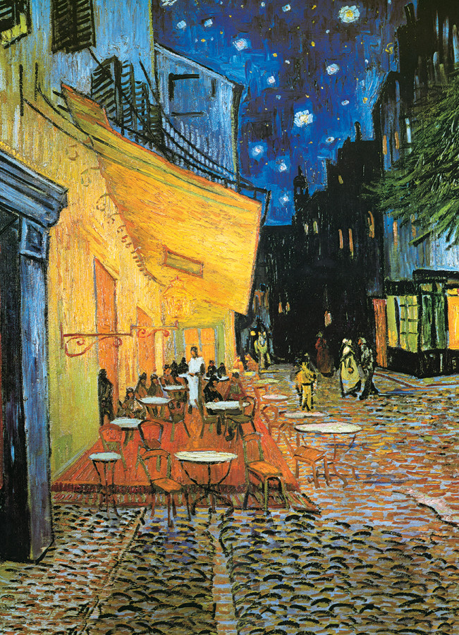 Café Terrace at Night - Image 8