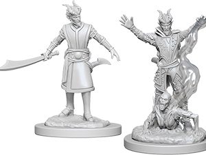 Dungeons & Dragons: Nolzur's Marvelous Unpainted Miniatures - W06 Male Tiefling Warlock