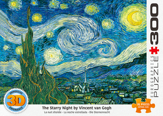 The Starry Night 3D Lenticular
