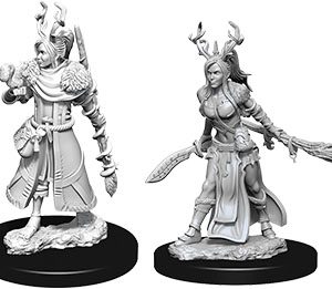 Dungeons & Dragons: Nolzur's Marvelous Unpainted Miniatures - W09 Female Human Druid
