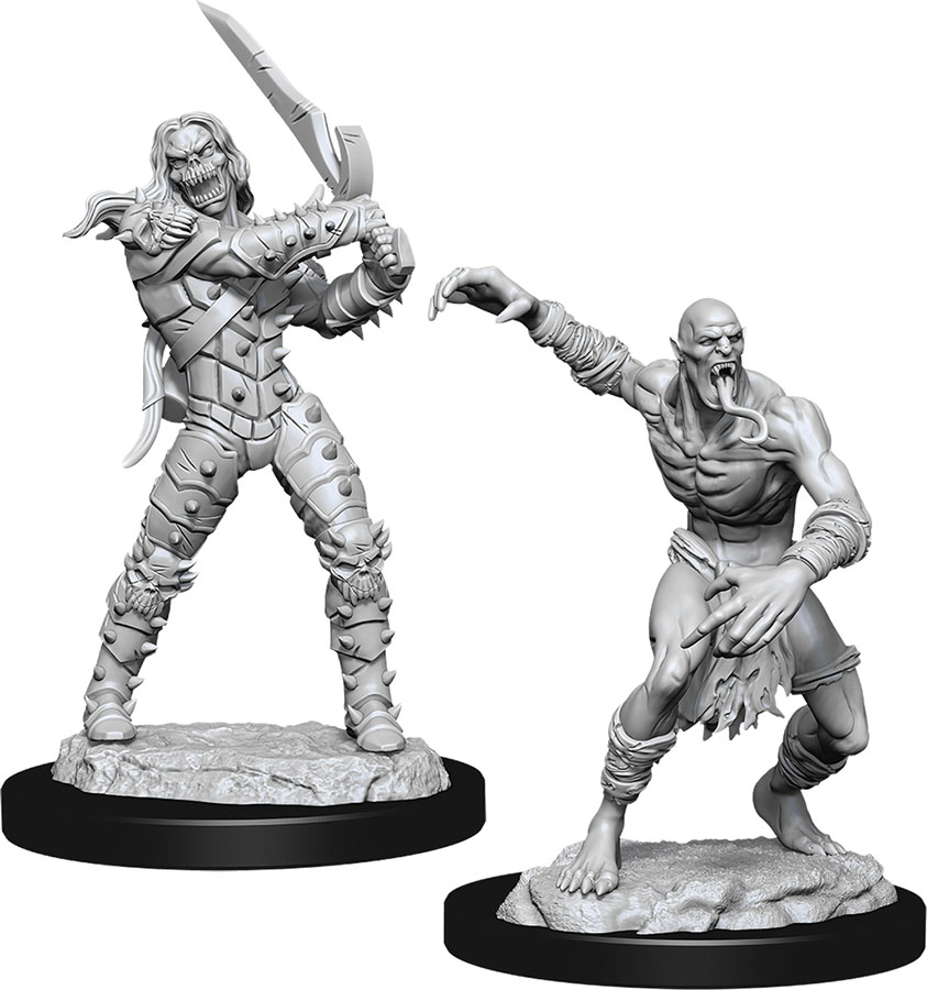 Dungeons & Dragons: Nolzur's Marvelous Unpainted Miniatures - W11 Wight & Ghast