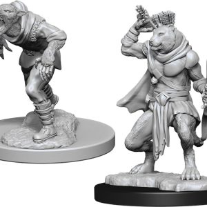 Dungeons & Dragons: Nolzur's Marvelous Unpainted Miniatures - W11 Wererat & Weretiger