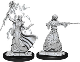Dungeons & Dragons: Nolzur's Marvelous Unpainted Miniatures - W12 Female Elf Wizard