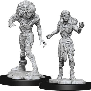 Dungeons & Dragons: Nolzur's Marvelous Unpainted Miniatures - W14 Drowned Assassin & Drowned Asetic