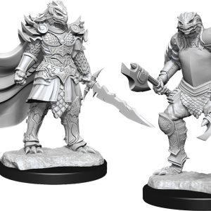 Dungeons & Dragons: Nolzur's Marvelous Unpainted Miniatures - W15 Dragonborn Fighter Female