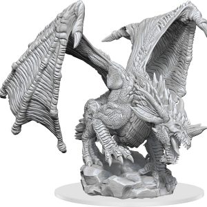 Dungeons & Dragons: Nolzur's Marvelous Unpainted Miniatures - W15 Young Blue Dragon