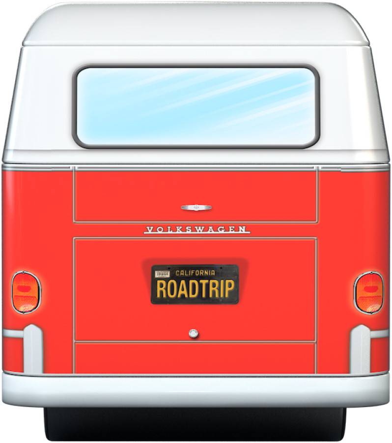 VW - Road Trips Shaped Tin - Image 10